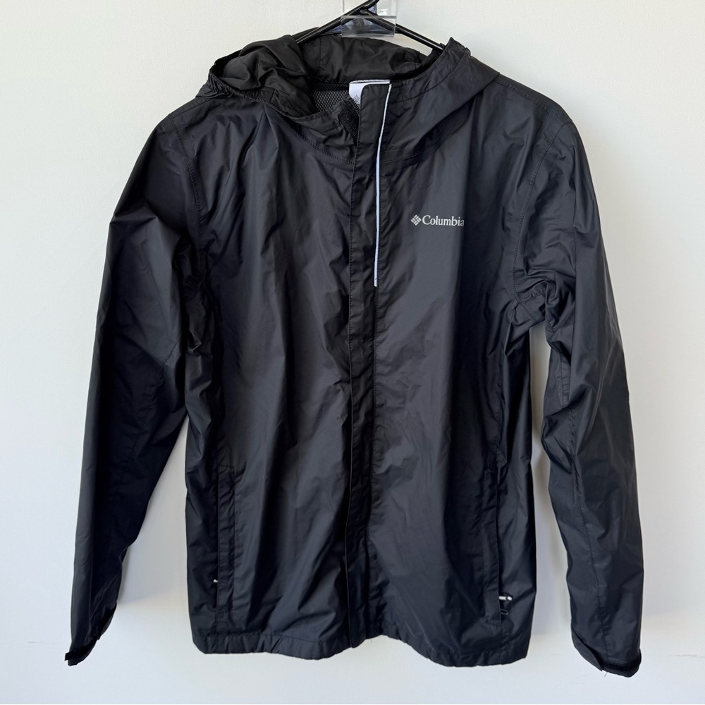 Columbia Omni-Tech Jacket size XL 18-20 in Black